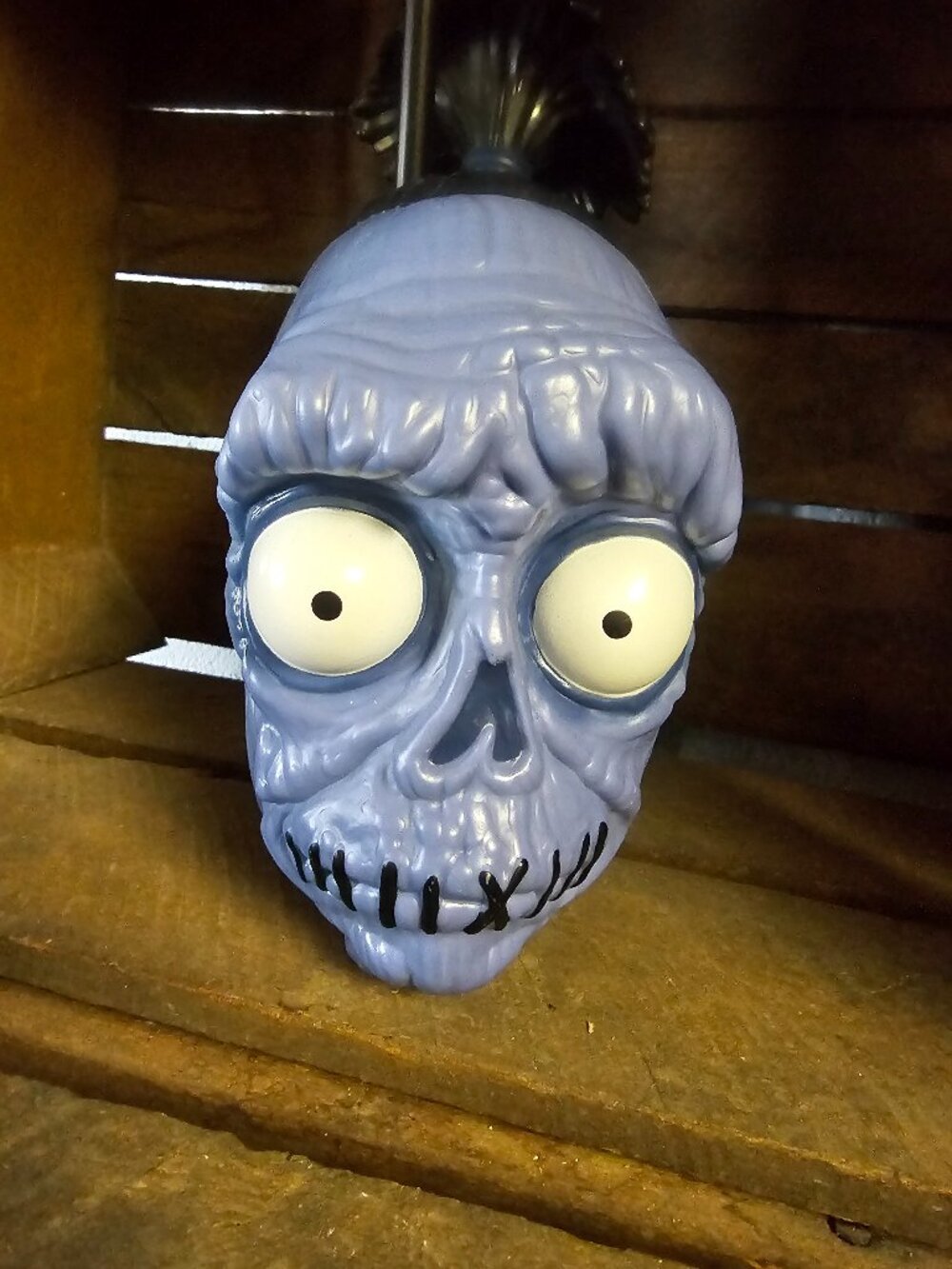 Head cup with straw